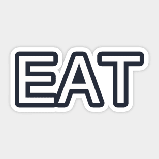 Eat Sticker